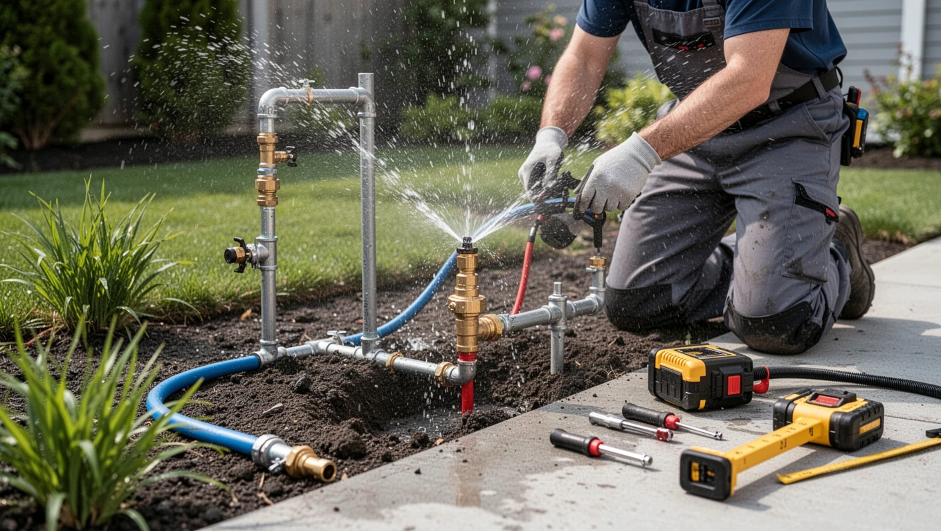 Sprinkler System Installation