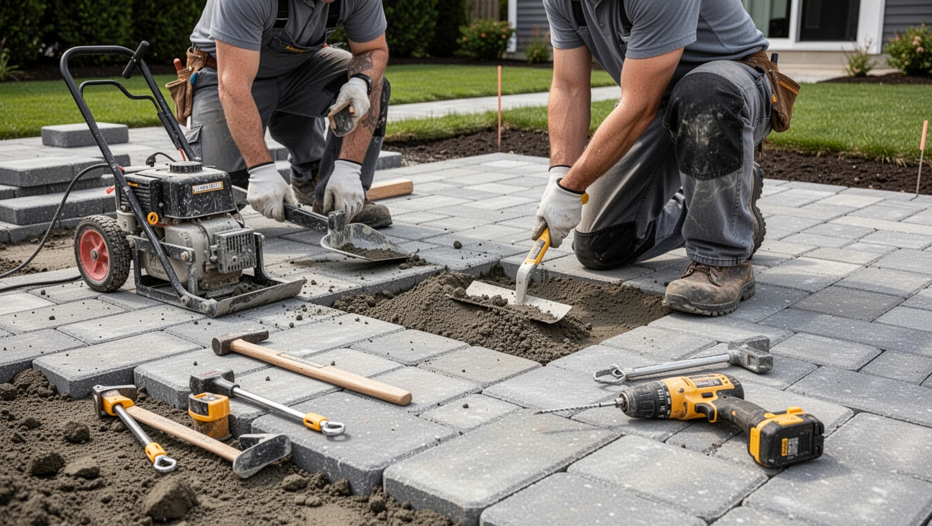Paver Patio Installation