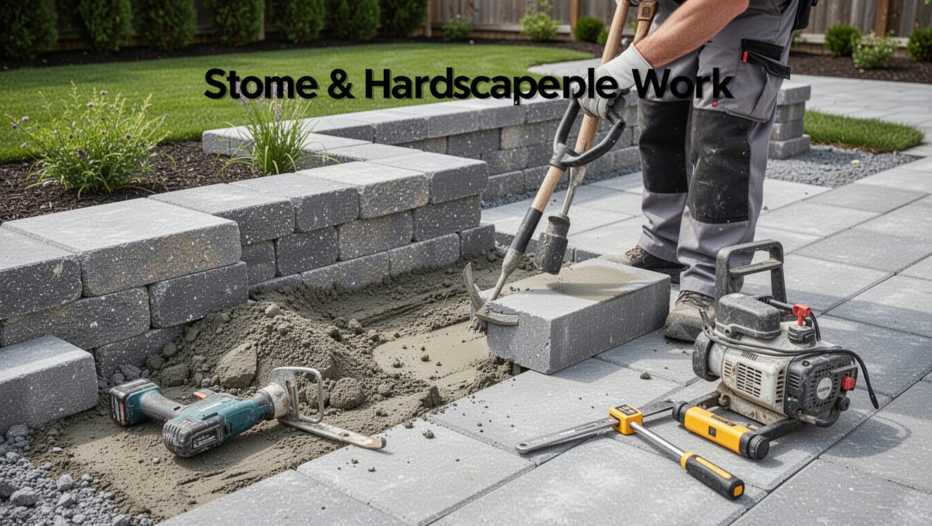 Stone & Hardscape Work