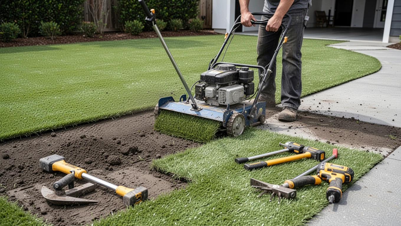 Artificial Turf Installation
